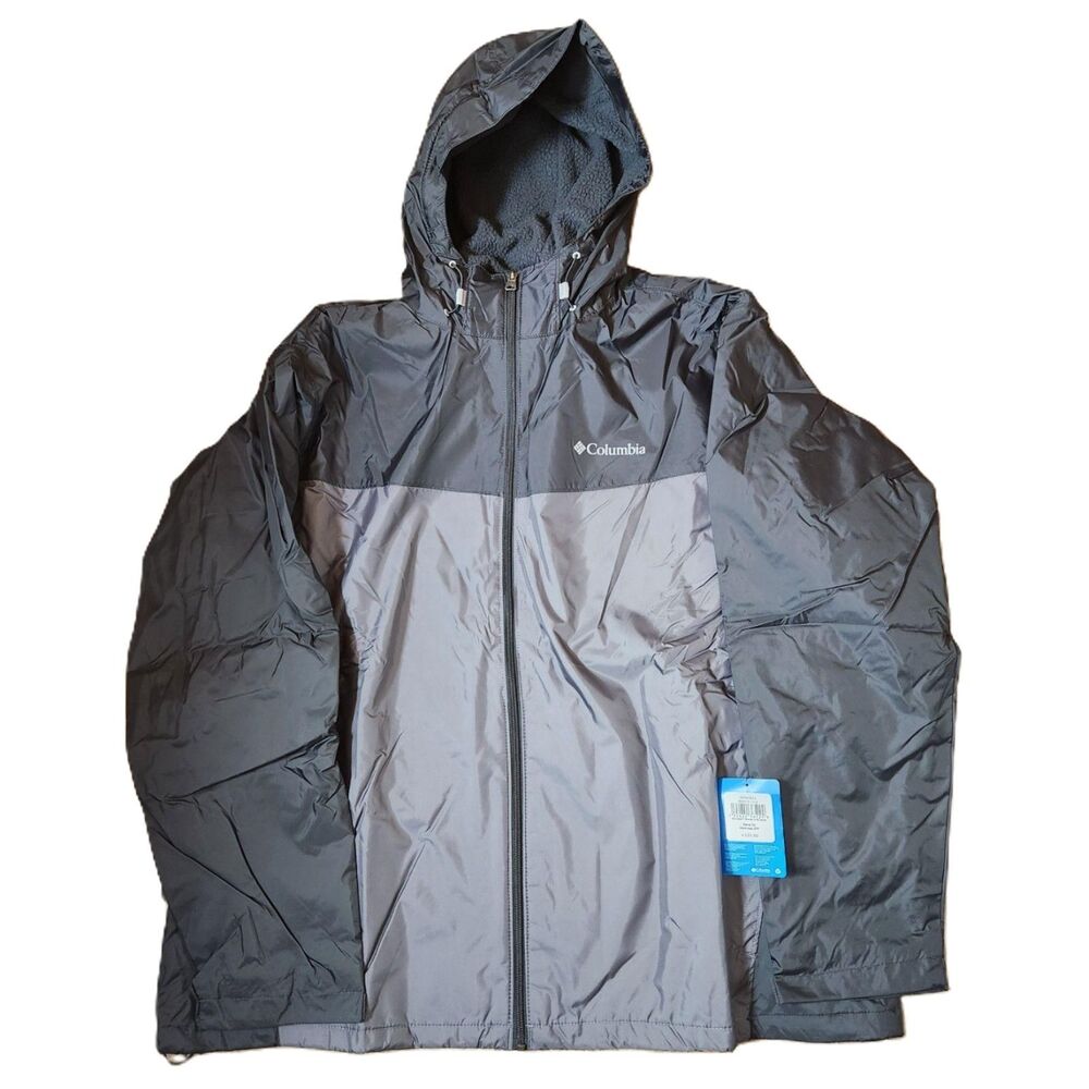 Columbia Glennaker Sherpa Lined Hooded Jacket Men’s 2X